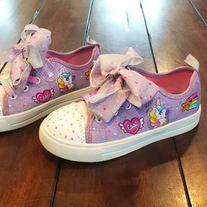 Jojo Siwa sparkle bow sneakers - Toddler 11